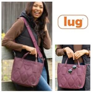 NEW!  Lug Alto Matte Luxe VL Convertible Tote Bag